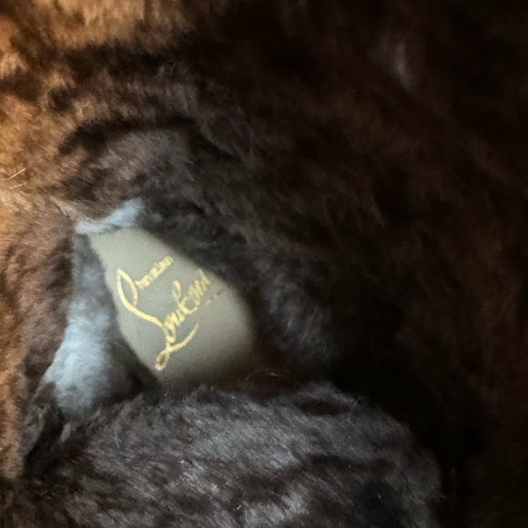 Christian Louboutin spikes multi black snow winter boots - Picture 10 of 15